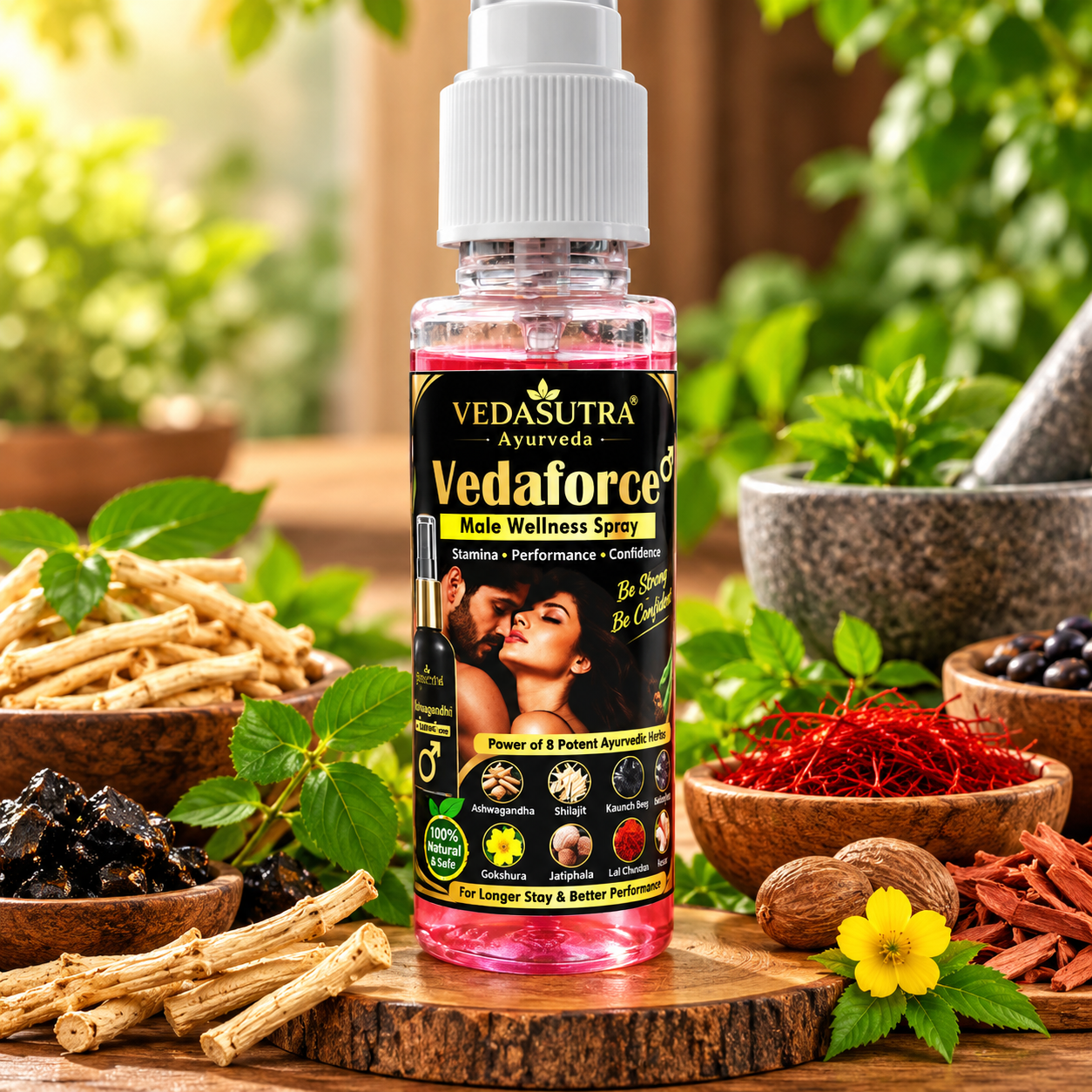 vedaforce ayurvedic wellness spray